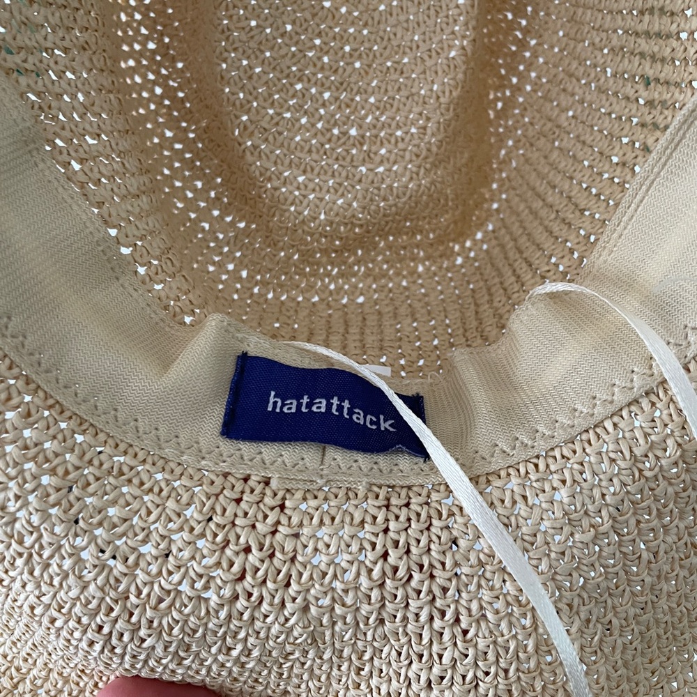 Hatattack Raffia Adjustable Brim Sun Hat - image 2